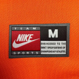 1998 NL Home Orange Long Sleeve Retro Soccer Jersey