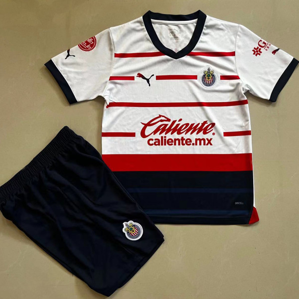 2023/24 Chivas Away Kids Soccer Jersey