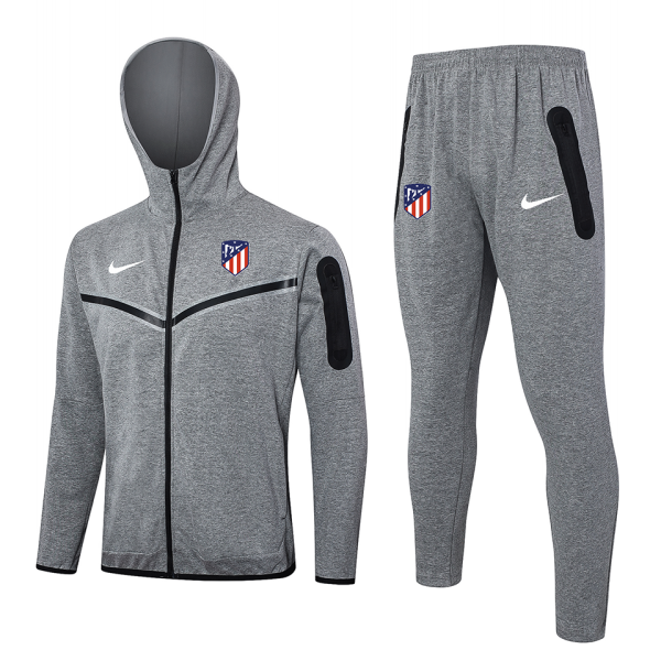 2024/25 ATM Grey Hoody Zipper Jacket Tracksuit
