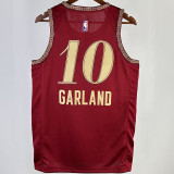2023/24 Cleveland GARLAND #10 Red City Edition NBA Jerseys