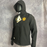 2024/25 M Utd Black Windbreaker  Y12冲锋衣