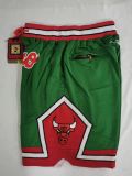 Bulls Green Four Bags NBA Pants