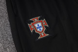 2024/25 Portugal Black Kids Sweater Tracksuit