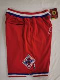 ALL STAR Red Four Bags NBA Pants