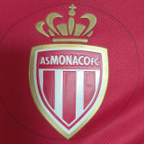 2024/25 Monaco Home Player Version Soccer Jersey