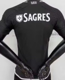 2023/24 Benfica Away Black Player Version Soccer Jersey