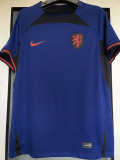 F.DE JONG #21 NL1:1 Quality Away Blue Fans Jersey 2022/23