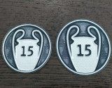 15 UEFA Champion League New Sleeve Patch 15字杯 (You can buy it alone OR tell us which jersey to print it on. )
