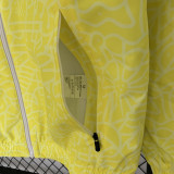2024/25 Brazil Yellow And Blue Reversible Windbreaker 双面
