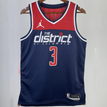 2023/24 Wizards BEAL #3 Dark Blue NBA Jerseys