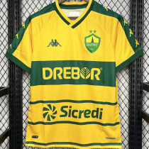2024/25 Cuiabá Home Yellow Fans Soccer Jersey 库亚巴体育