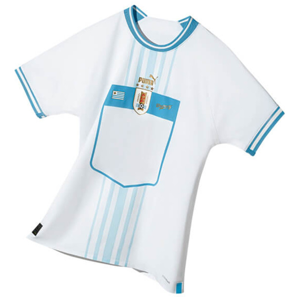 2022/23 Uruguay Away White Fans Jersey