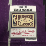 1998/99 Toronto Raptors MCGRADY #1 Purple Retro NBA Jerseys 热压