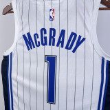 2023/24 Magic MCGRADY #1 White NBA Jerseys 热压