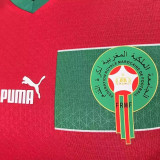 2022/23 Morocco Home Red Player Version Jersey