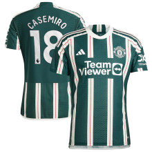CASEMIRO #18 M Utd 1:1 Quality Away Fans Jersey 2023/24 (League Font 联赛字体)