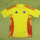 2024/25 Colombia Home Yellow Player Version Soccer Jersey