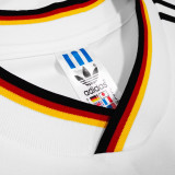 1986 Germany Home White Retro Soccer Jersey