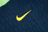 2024/25 Brazil Sapphire Blue Sweater Tracksuit