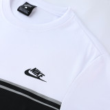 2022 Nk White Black Short Training Jersey(A Set)