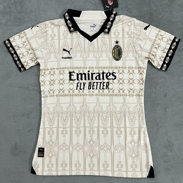 2023/24 AC Milan x PUMA x Pleasures 4Th Women Soccer Jersey 女