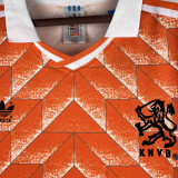 1988 NL Home Orange Retro Long Sleeve Jersey