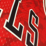 1997/98 Bulls BAPE×M&N #93 Red NBA Jerseys