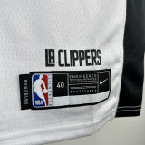 Clippers White Blue NBA Jerseys