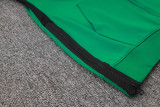 2024/25 Celtics Green Hoody Zipper Jacket Tracksuit