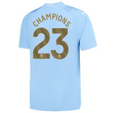 2023/24 Man City Home Blue Player Version Jersey