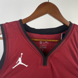 2023/24 Miami Heat WADE #3 Red NBA Jerseys 热压
