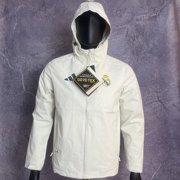 2024/25 RM White Windbreaker Y13 冲锋衣