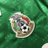 1995 Mexico Home Green Retro Soccer Jersey
