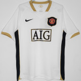 RONALDO #7 M Utd Away Retro Jersey 2006/07 (Have Patch 带双臂章 FA Premier League Font 英超字体 ) ★★