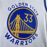 2023/24 Warriors WISEMAN #33 White NBA Jerseys