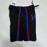 2024/25 Jordon Black NBA Cotton Shorts Pants