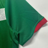 2006 Mexico Home Green Retro Soccer Jersey