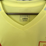 RODRIGO #16 Spain 1:1 Quality Away Yellow Fans Jersey 2024/25