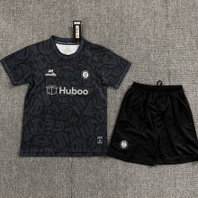 2023/24 Bristol City Away Black Kids Soccer Jersey