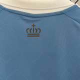 DE BRUYNE #7 Belgium Away Fans Soccer Jersey 2024/25