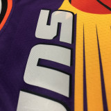 Suns AYTON #22 Purple Retro NBA Jerseys