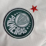 2023/24 Palmeiras Away White Kids Soccer Jersey