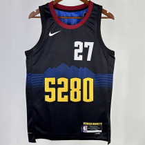 2023/24 Nuggets MURRAY #27 Black City Edition NBA Jerseys