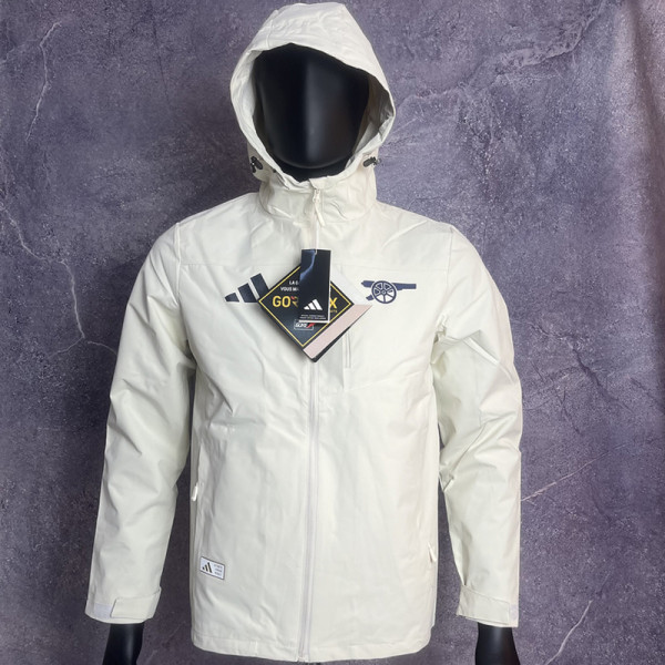 2024/25 ARS White Windbreaker Y14冲锋衣
