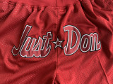 Just Don Red Four Bags NBA Pants
