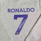 2023 Al Nassr Ronaldo #7 Grey Hoody