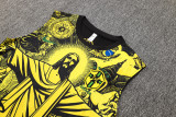 2025 Brazil Vest Training Jersey(A Set)