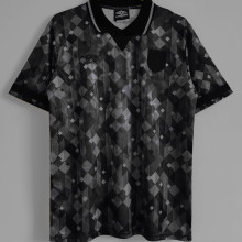 1990 England Black Special Version Retro Soccer Jersey(Have umbro 有茵宝)