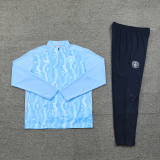 2025 Man City Sky Blue Sweater Tracksuit