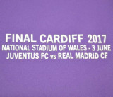 2016/17 RM Purple UCL FINAL CARDIFF 2017 Retro Soccer Jersey (Have All Patch 全臂章有胸前字)